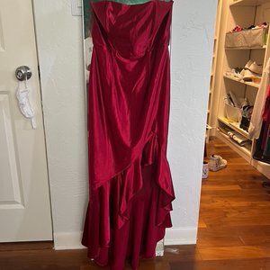 Red prom dress